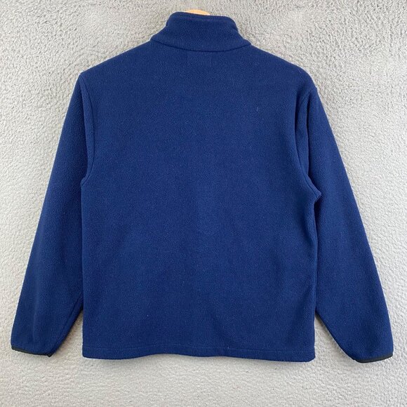 Vintage Polo Ralph Lauren Jacket Boys M(10/12) Blue Fleece‎ Full Zip - Picture 2 of 10